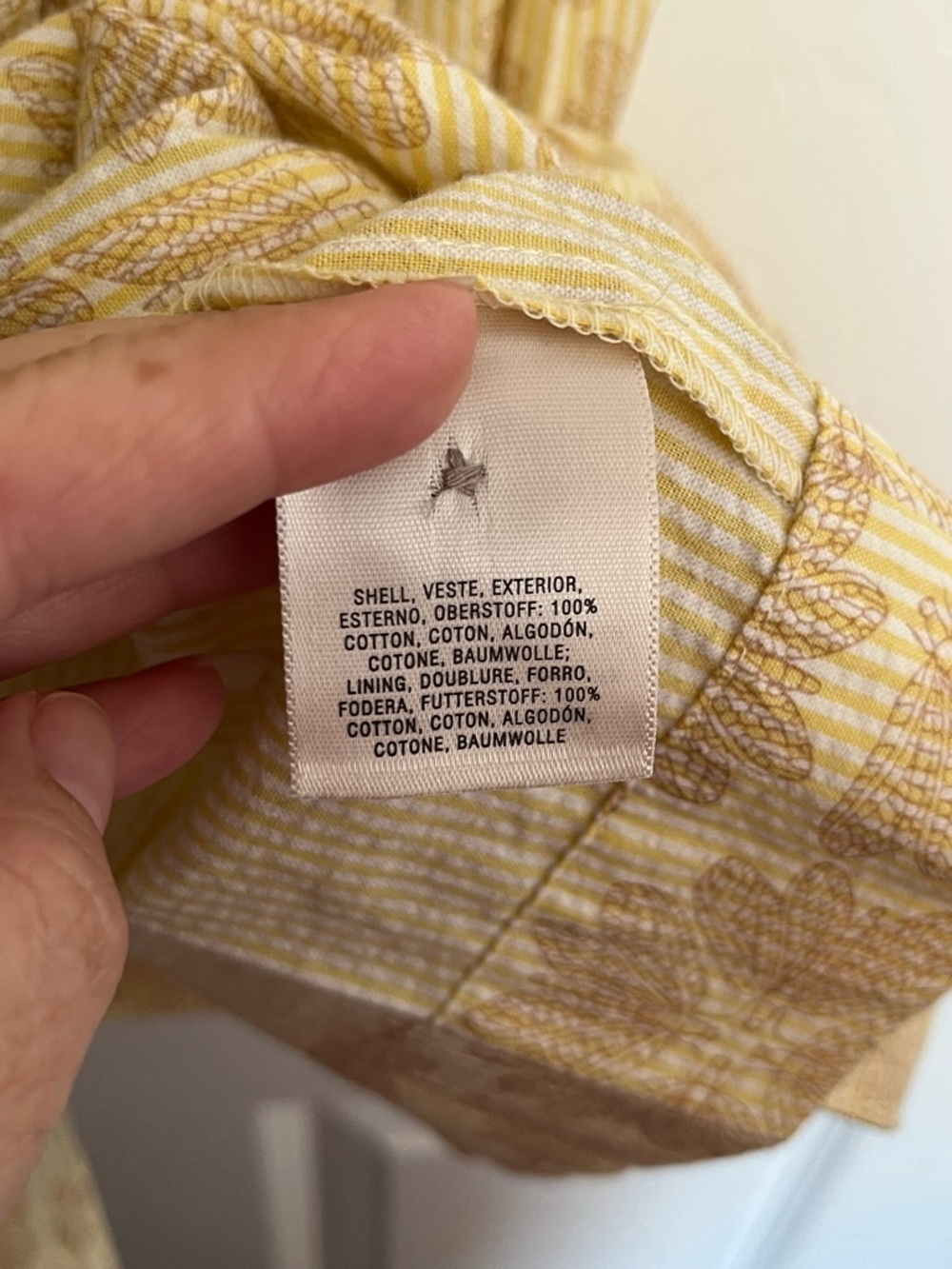 Anthropologie Maeve Dragonfly Cafe Seersucker Dress - Size 0 - Picture 4 of 7